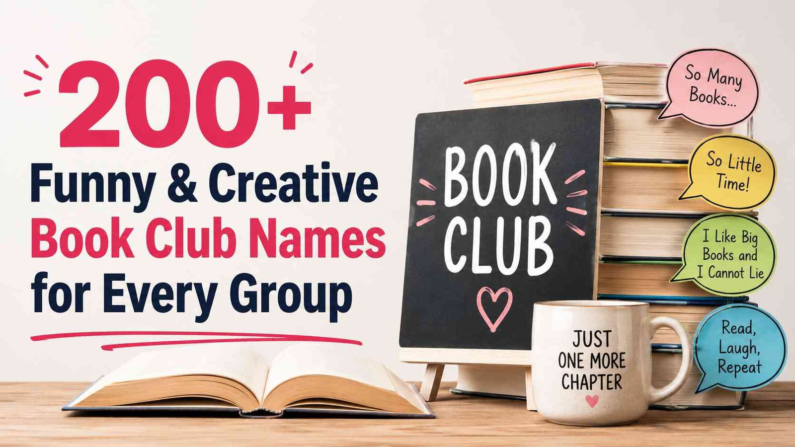 Funny Book Club Names