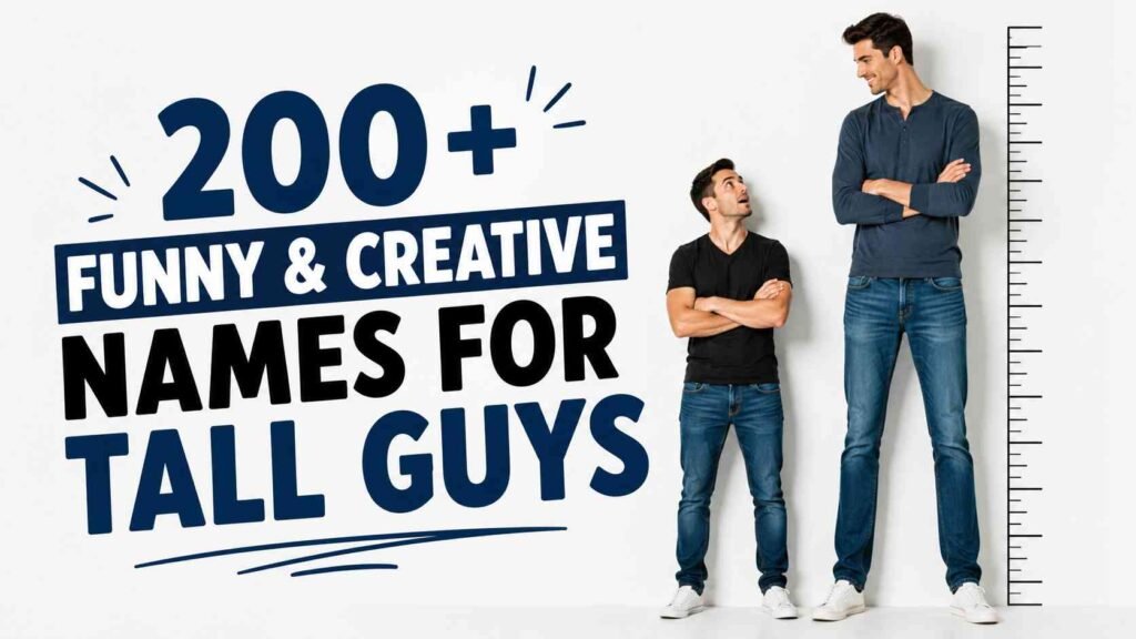 Funny Names for Tall Guys