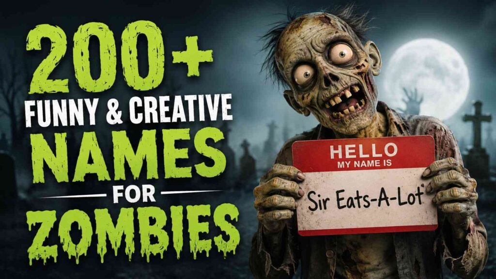 Funny Names for Zombies