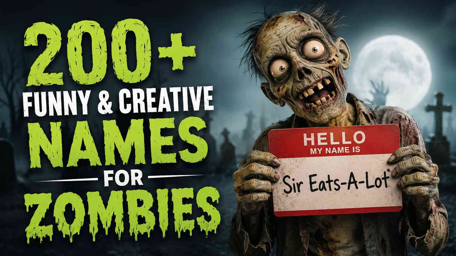 Funny Names for Zombies