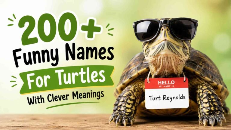 Funny Names for Turtles