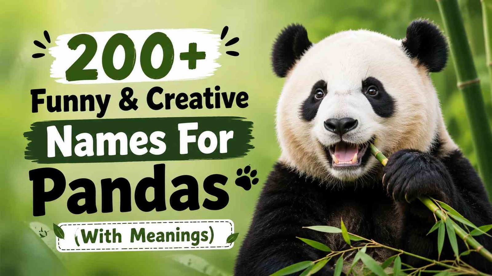Funny Names for Pandas