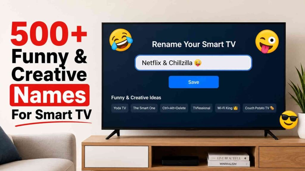 Funny Names for Smart TV