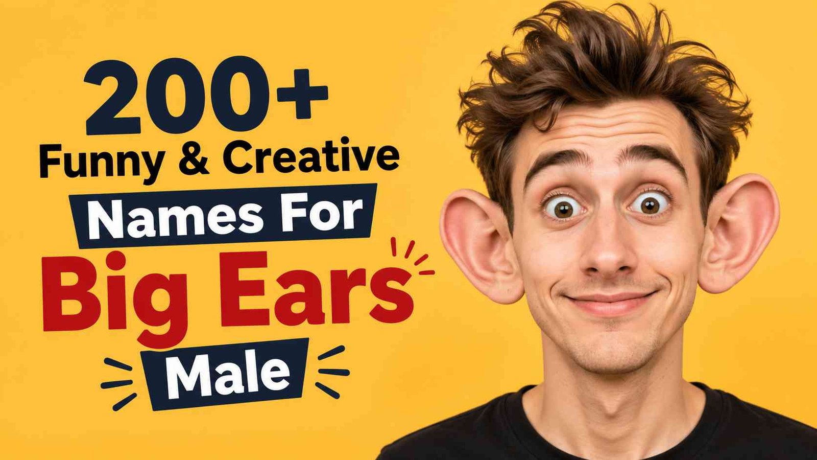 Funny Names for Big Ears Male