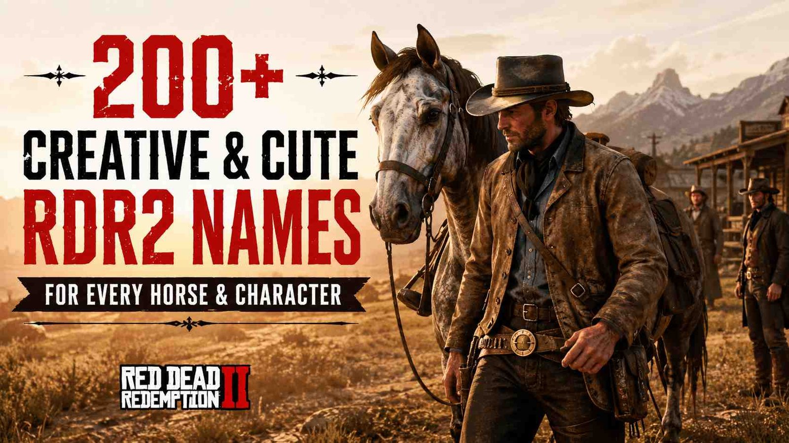 RDR2 Names