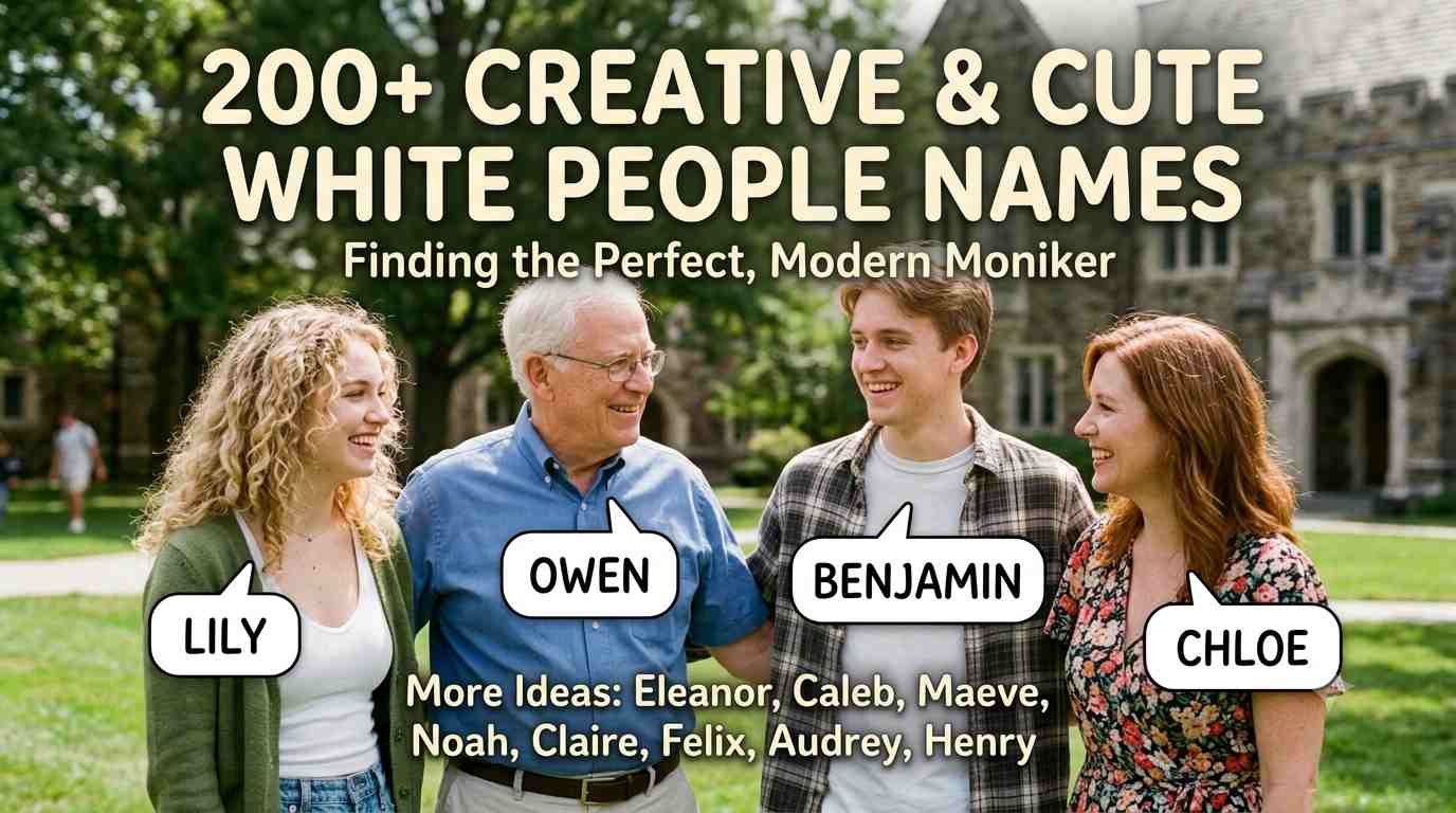 White People Names